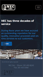 Mobile Screenshot of nec-inc.com